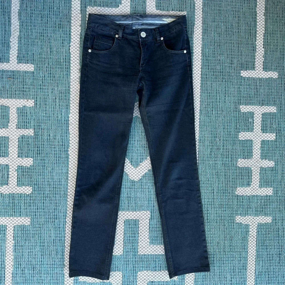 BCBG Max Azria Madge Slim Dark Denim Jeans size 29